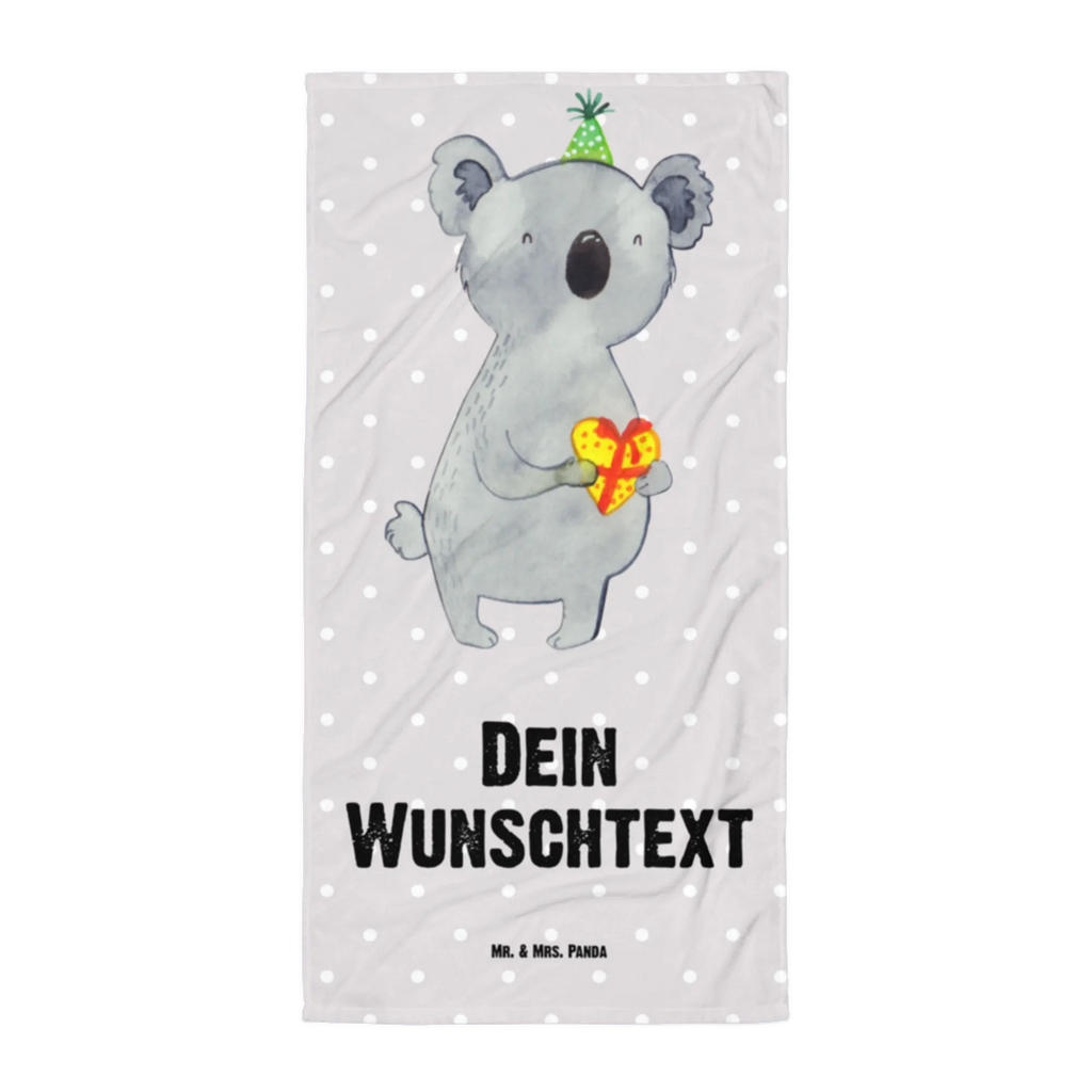 Handtuch mit Namen Koala Geschenk Personalisiertes Badehandtuch, Handtuch personalisiert, Handtuch mit Namen, Badetuch personalisiert, Handtuch bedrucken, Saunatuch mit Namen, Handtuch Geschenk, Koala, Koalabär, Geschenk, Geburtstag, Party