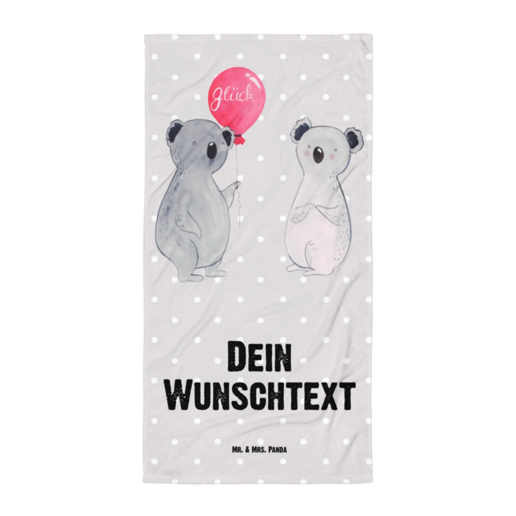 Handtuch mit Namen Koala Luftballon Personalisiertes Badehandtuch, Handtuch personalisiert, Handtuch mit Namen, Badetuch personalisiert, Handtuch bedrucken, Saunatuch mit Namen, Handtuch Geschenk, Koala, Koalabär, Luftballon, Party, Geburtstag, Geschenk