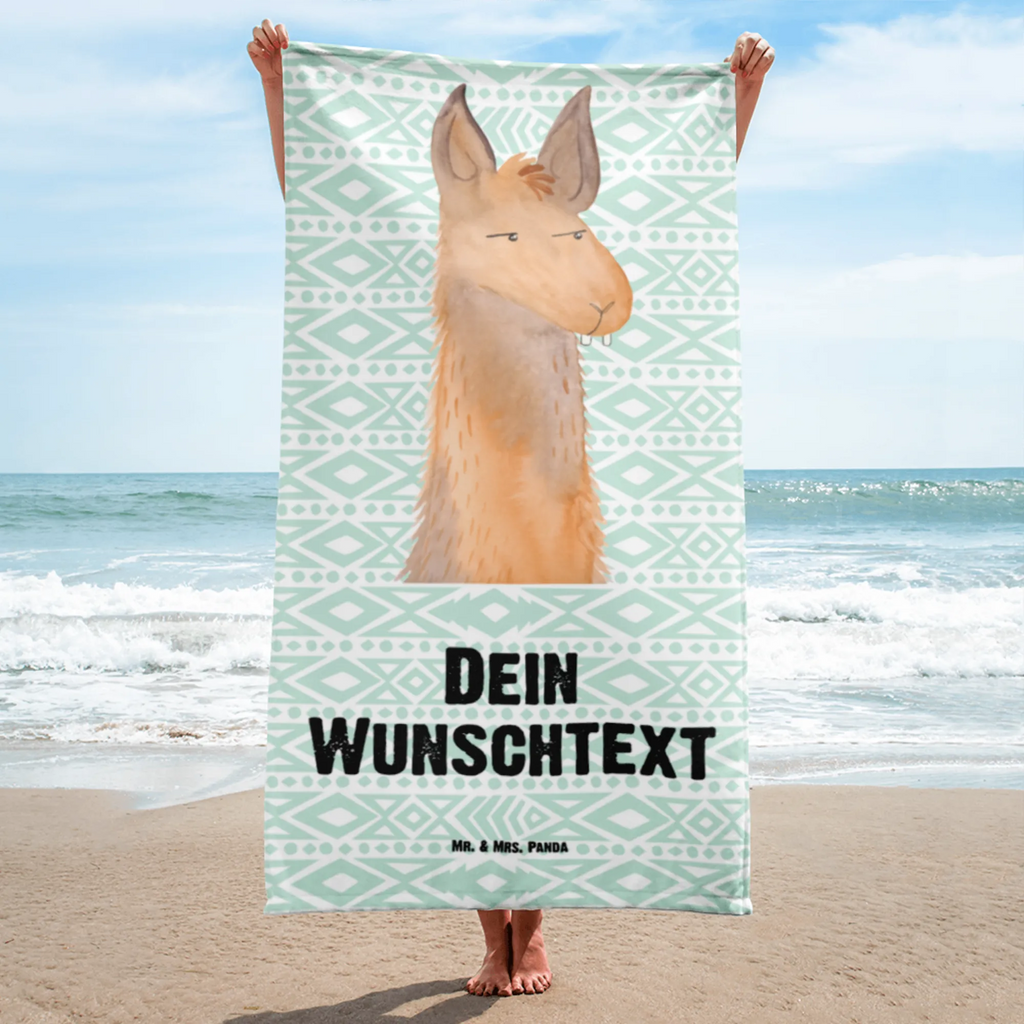 Handtuch mit Namen Lamakopf genervt Personalisiertes Badehandtuch, Handtuch personalisiert, Handtuch mit Namen, Badetuch personalisiert, Handtuch bedrucken, Saunatuch mit Namen, Handtuch Geschenk, Lama, Alpaka, Lamas, Recht haben, genervt sein, Freundin, beste Freundin, Partnerin, Büro, Büroalltag, Chef, Chefin, Azubi