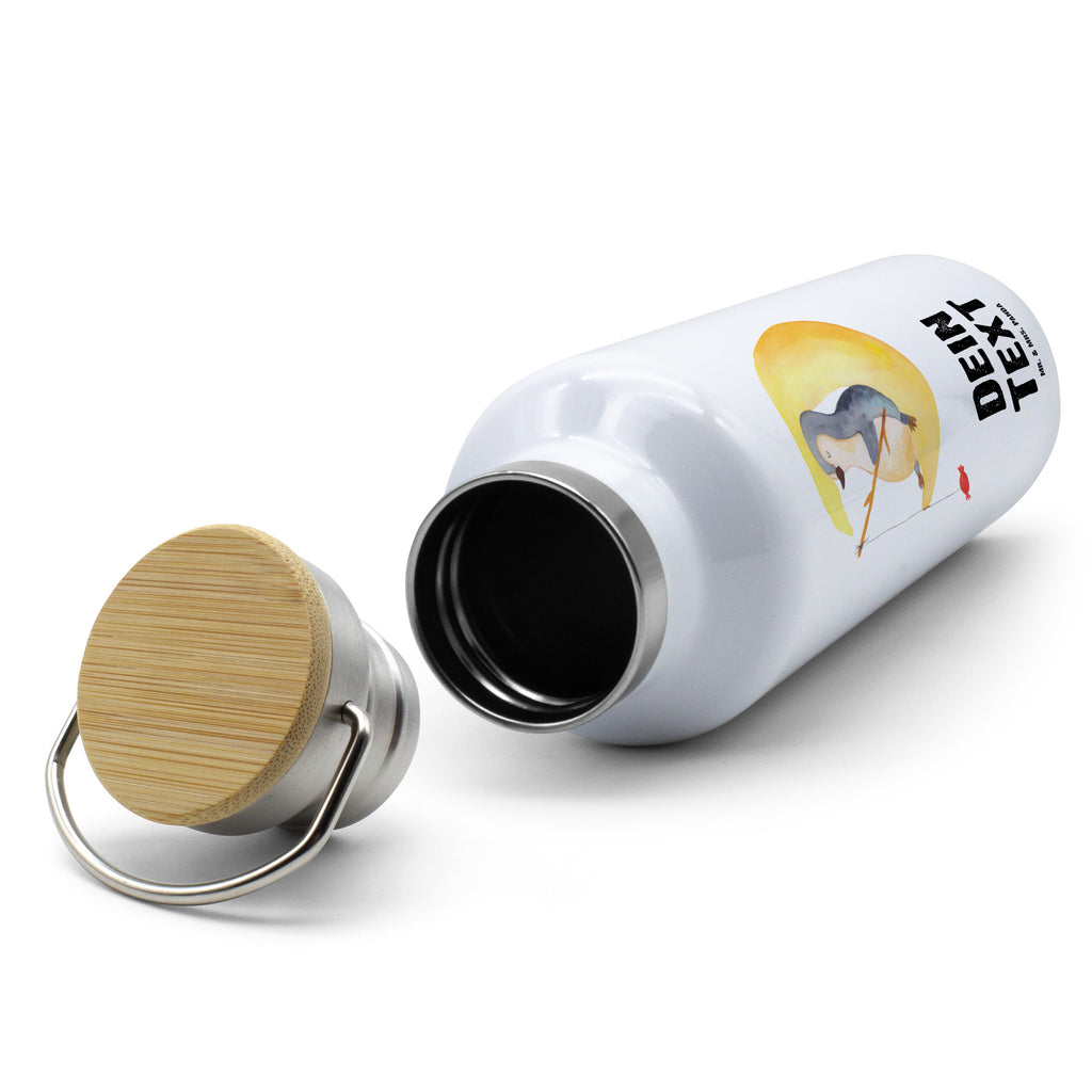 Personalisierte Trinkflasche Pinguin Mond Personalisierte Trinkflasche, Trinkflasche mit Namen, Trinkflasche bedrucken, Flasche personalisiert, Trinkflasch mit Aufdruck, Trinkflasche Werbegeschenk, Namensaufdruck Trinkflasche, Sportflasche personalisiert, Trinkflasche Sport, Pinguin, Pinguine, Spruch, schlafen, Nachtruhe, Einschlafen, Schlafzimmer, Schlafstörungen, Gästezimmer