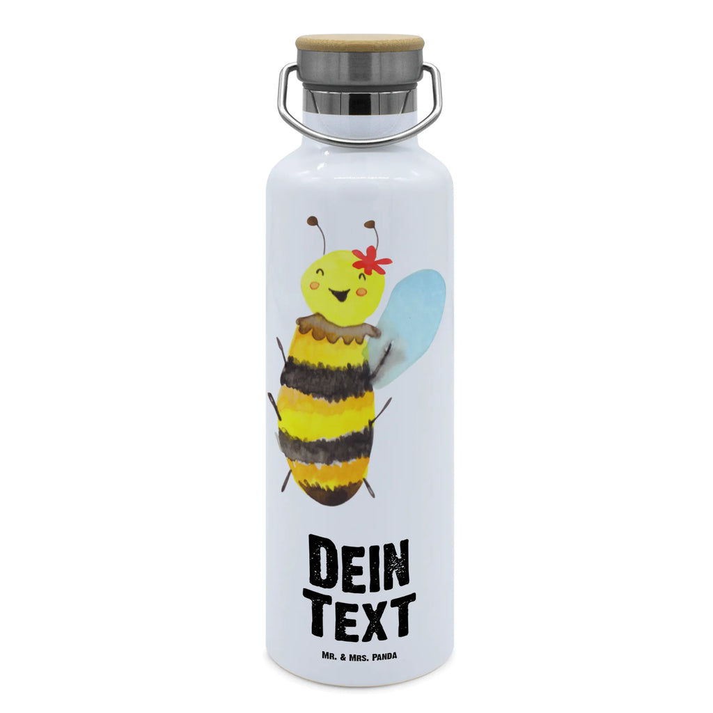 Personalisierte Trinkflasche Biene Happy Personalisierte Trinkflasche, Trinkflasche mit Namen, Trinkflasche bedrucken, Flasche personalisiert, Trinkflasch mit Aufdruck, Trinkflasche Werbegeschenk, Namensaufdruck Trinkflasche, Sportflasche personalisiert, Trinkflasche Sport, Biene, Wespe, Hummel