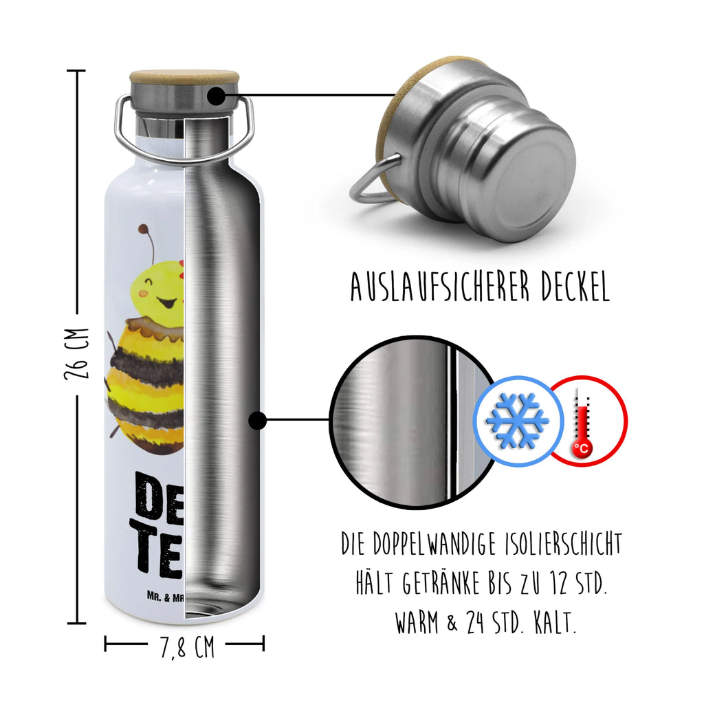 Personalisierte Trinkflasche Biene Happy Personalisierte Trinkflasche, Trinkflasche mit Namen, Trinkflasche bedrucken, Flasche personalisiert, Trinkflasch mit Aufdruck, Trinkflasche Werbegeschenk, Namensaufdruck Trinkflasche, Sportflasche personalisiert, Trinkflasche Sport, Biene, Wespe, Hummel