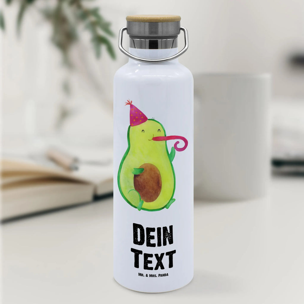 Personalisierte Trinkflasche Avocado Partyhupe Personalisierte Trinkflasche, Trinkflasche mit Namen, Trinkflasche bedrucken, Flasche personalisiert, Trinkflasch mit Aufdruck, Trinkflasche Werbegeschenk, Namensaufdruck Trinkflasche, Sportflasche personalisiert, Trinkflasche Sport, Avocado, Veggie, Vegan, Gesund, Party, Feierlichkeit, Feier, Fete, Geburtstag, Gute Laune, Tröte