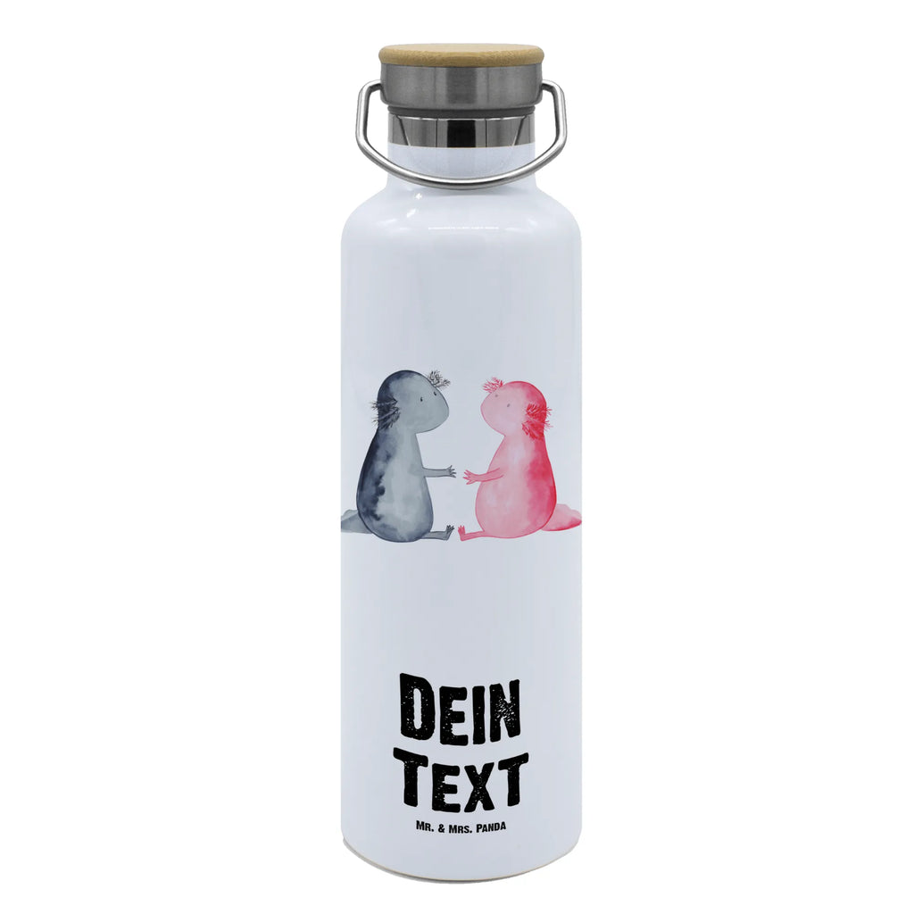 Personalisierte Trinkflasche Axolotl Liebe Personalisierte Trinkflasche, Trinkflasche mit Namen, Trinkflasche bedrucken, Flasche personalisiert, Trinkflasch mit Aufdruck, Trinkflasche Werbegeschenk, Namensaufdruck Trinkflasche, Sportflasche personalisiert, Trinkflasche Sport, Axolotl, Molch, Axolot, Schwanzlurch, Lurch, Lurche, Liebe, große Liebe, Liebesbeweis, Freund, Verlobter, Ehemann, Jahrestag, Valentinstag