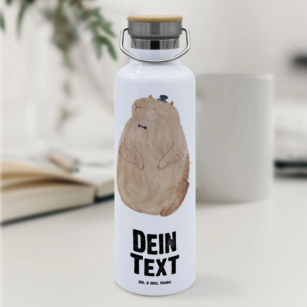 Personalisierte Trinkflasche Murmeltier Personalisierte Trinkflasche, Trinkflasche mit Namen, Trinkflasche bedrucken, Flasche personalisiert, Trinkflasch mit Aufdruck, Trinkflasche Werbegeschenk, Namensaufdruck Trinkflasche, Sportflasche personalisiert, Trinkflasche Sport, Tiermotive, Gute Laune, lustige Sprüche, Tiere, Murmeltier, Knigge, Fröhlichkeit, Freundlichkeit, Respekt, Anstand