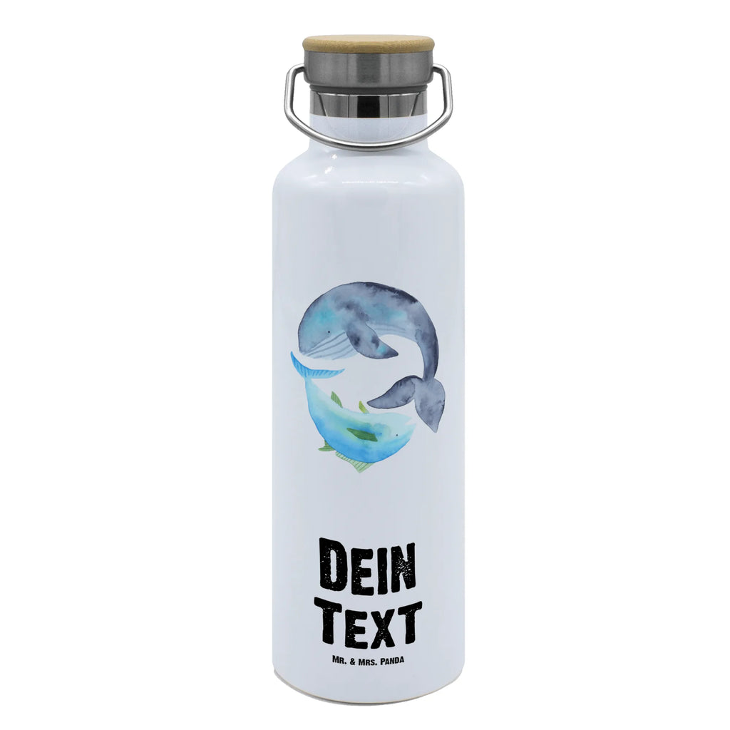 Personalisierte Trinkflasche Walfisch & Thunfisch Personalisierte Trinkflasche, Trinkflasche mit Namen, Trinkflasche bedrucken, Flasche personalisiert, Trinkflasch mit Aufdruck, Trinkflasche Werbegeschenk, Namensaufdruck Trinkflasche, Sportflasche personalisiert, Trinkflasche Sport, Tiermotive, Gute Laune, lustige Sprüche, Tiere, Wal, Wahl, Tunfisch, Wortwitz lustig, Spruch lustig, Flachwitz, Witz, Spruch des Tages, Flachwitz Geschenk