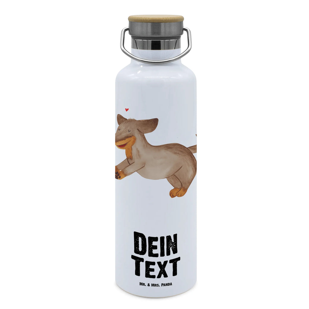 Personalisierte Trinkflasche Hund Dackel fröhlich Personalisierte Trinkflasche, Trinkflasche mit Namen, Trinkflasche bedrucken, Flasche personalisiert, Trinkflasch mit Aufdruck, Trinkflasche Werbegeschenk, Namensaufdruck Trinkflasche, Sportflasche personalisiert, Trinkflasche Sport, Hund, Hundemotiv, Haustier, Hunderasse, Tierliebhaber, Hundebesitzer, Sprüche, Hunde, Dackel, Dachshund, happy dog