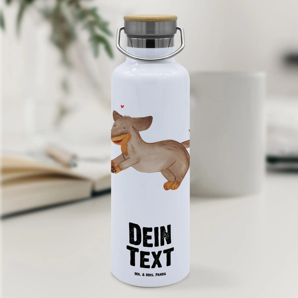 Personalisierte Trinkflasche Hund Dackel fröhlich Personalisierte Trinkflasche, Trinkflasche mit Namen, Trinkflasche bedrucken, Flasche personalisiert, Trinkflasch mit Aufdruck, Trinkflasche Werbegeschenk, Namensaufdruck Trinkflasche, Sportflasche personalisiert, Trinkflasche Sport, Hund, Hundemotiv, Haustier, Hunderasse, Tierliebhaber, Hundebesitzer, Sprüche, Hunde, Dackel, Dachshund, happy dog