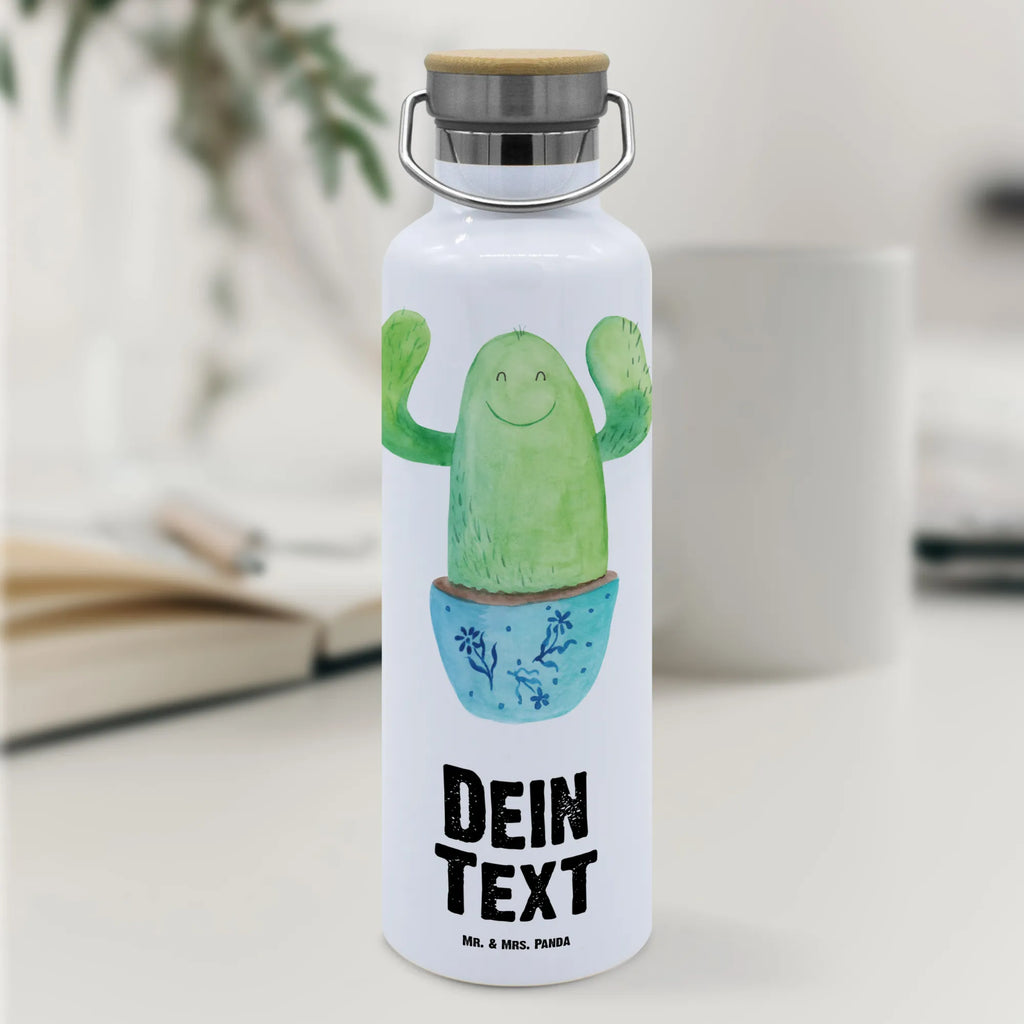 Personalisierte Trinkflasche Kaktus Happy Personalisierte Trinkflasche, Trinkflasche mit Namen, Trinkflasche bedrucken, Flasche personalisiert, Trinkflasch mit Aufdruck, Trinkflasche Werbegeschenk, Namensaufdruck Trinkflasche, Sportflasche personalisiert, Trinkflasche Sport, Kaktus, Kakteen, Motivation, Spruch, lustig, Kindersicherung, Neustart, Büro, Büroalltag, Kollege, Kollegin, Freundin, Mutter, Familie, Ausbildung