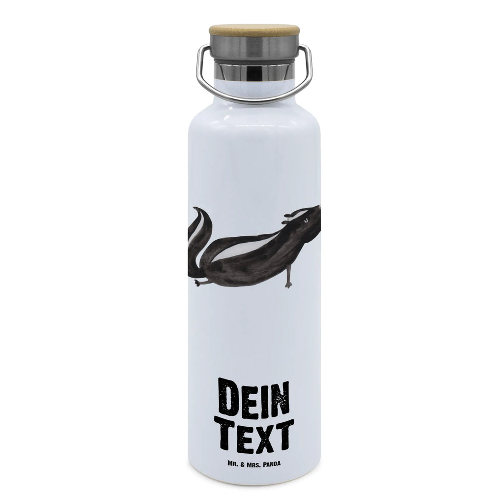 Personalisierte Trinkflasche Stinktier Yoga Personalisierte Trinkflasche, Trinkflasche mit Namen, Trinkflasche bedrucken, Flasche personalisiert, Trinkflasch mit Aufdruck, Trinkflasche Werbegeschenk, Namensaufdruck Trinkflasche, Sportflasche personalisiert, Trinkflasche Sport, Stinktier, Skunk, Wildtier, Raubtier, Stinker, Stinki, Yoga, Namaste, Lebe, Liebe, Lache