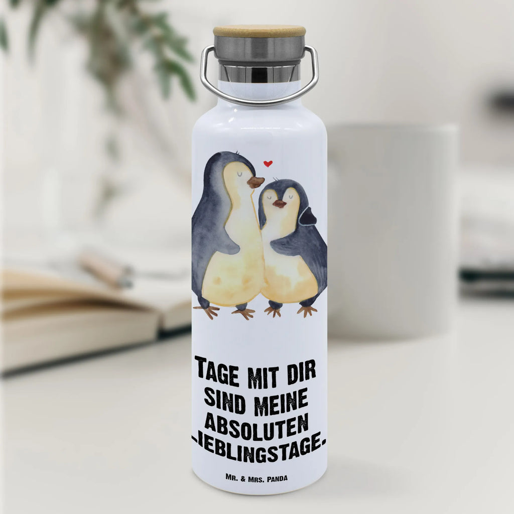 Trinkflasche Pinguin umarmen Thermosflasche, Isolierflasche, Edelstahl, Trinkflasche, isoliert, Wamrhaltefunktion, Sportflasche, Flasche zum Sport, Sportlerflasche, Pinguin, Liebe, Liebespaar, Liebesbeweis, Liebesgeschenk, Verlobung, Jahrestag, Hochzeitstag, Hochzeit, Hochzeitsgeschenk