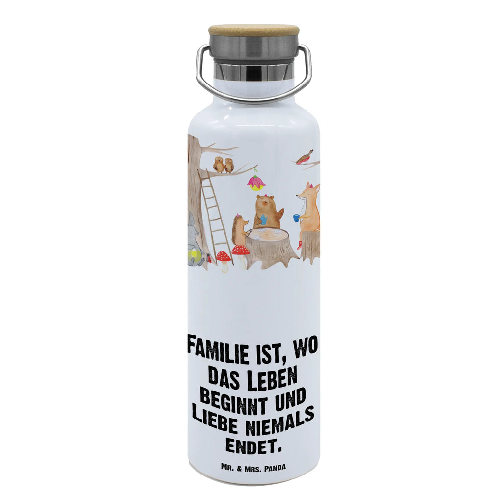 Trinkflasche Waldtiere Picknick Thermosflasche, Isolierflasche, Edelstahl, Trinkflasche, isoliert, Wamrhaltefunktion, Sportflasche, Flasche zum Sport, Sportlerflasche, Tiermotive, Gute Laune, lustige Sprüche, Tiere, Waldtiere, Picknick, Wald, Fuchs, Hase, Igel, Maus, Eichhörnchen