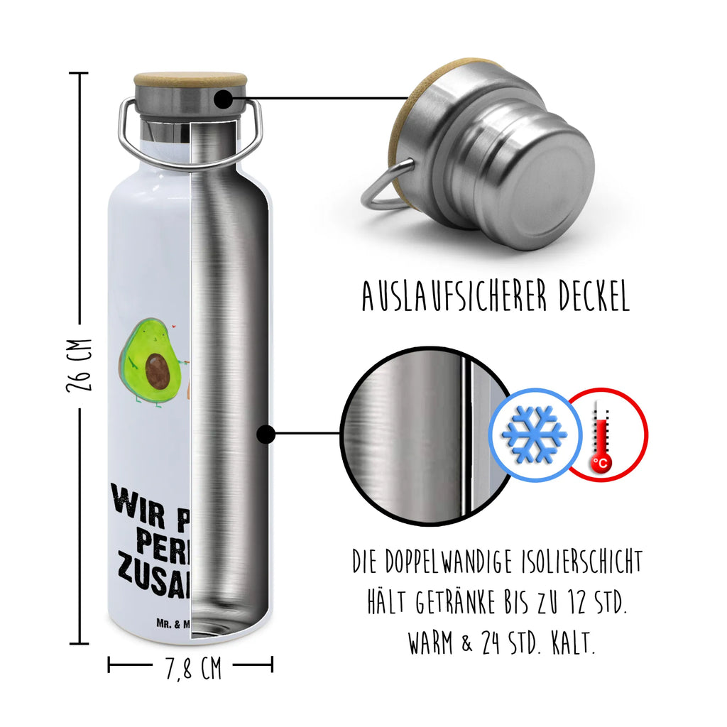 Trinkflasche Avocado Toast Thermosflasche, Isolierflasche, Edelstahl, Trinkflasche, isoliert, Wamrhaltefunktion, Sportflasche, Flasche zum Sport, Sportlerflasche, Avocado, Veggie, Vegan, Gesund, Toast, Toastbrot, Liebespaar, Pärchen, Freund, Freundin, Verlobt, Verlobungsparty, Hochzeit, Hochzeitsgeschenk, Jahrestag, Jahrestagsgeschenk