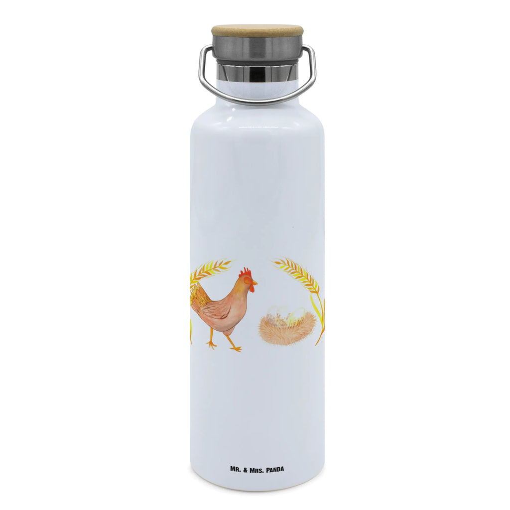 Trinkflasche Huhn Stolz Thermosflasche, Isolierflasche, Edelstahl, Trinkflasche, isoliert, Wamrhaltefunktion, Sportflasche, Flasche zum Sport, Sportlerflasche, Bauernhof, Hoftiere, Landwirt, Landwirtin, Hahn, Henne, Hühner, Eier, Hof, Landleben, Motivation, Geburt, Magie, Spruch, Schwangerschaft