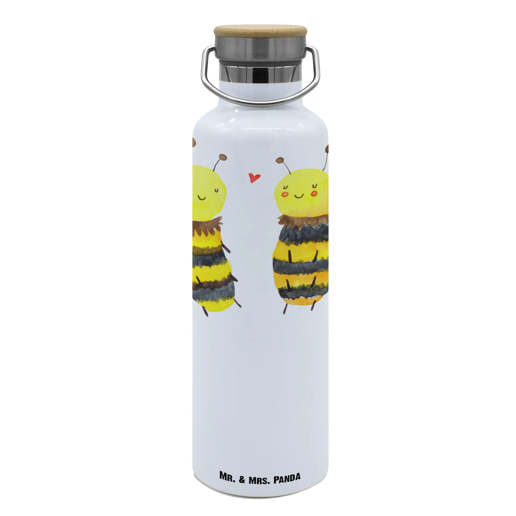 Trinkflasche Biene Verliebt Thermosflasche, Isolierflasche, Edelstahl, Trinkflasche, isoliert, Wamrhaltefunktion, Sportflasche, Flasche zum Sport, Sportlerflasche, Biene, Wespe, Hummel