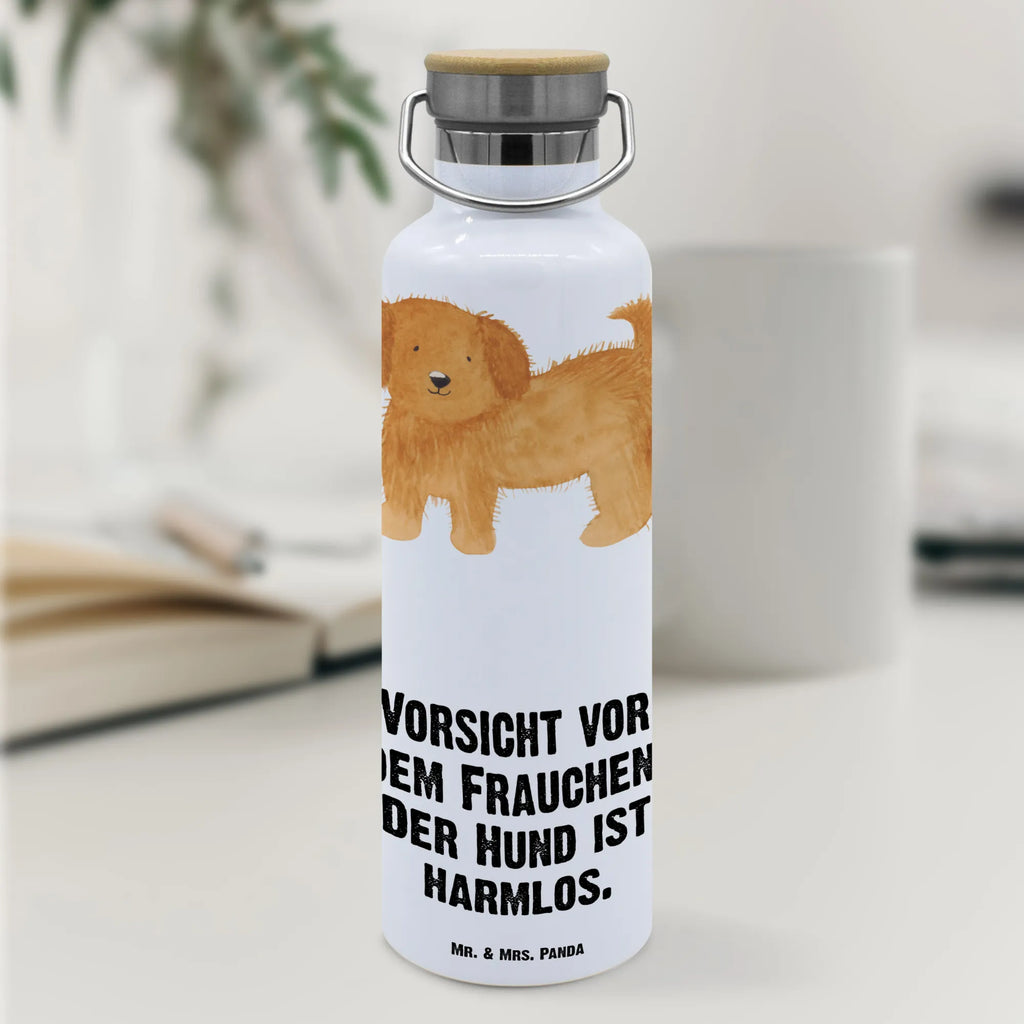 Trinkflasche Hund Flauschig Thermosflasche, Isolierflasche, Edelstahl, Trinkflasche, isoliert, Wamrhaltefunktion, Sportflasche, Flasche zum Sport, Sportlerflasche, Hund, Hundemotiv, Haustier, Hunderasse, Tierliebhaber, Hundebesitzer, Sprüche, Hunde, Frauchen, Hundemama, Hundeliebe