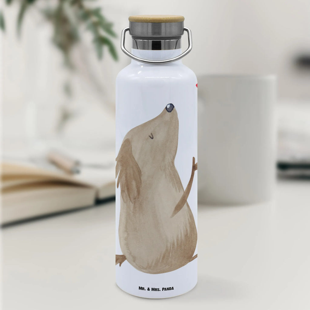 Trinkflasche Hund Liebe Thermosflasche, Isolierflasche, Edelstahl, Trinkflasche, isoliert, Wamrhaltefunktion, Sportflasche, Flasche zum Sport, Sportlerflasche, Hund, Hundemotiv, Haustier, Hunderasse, Tierliebhaber, Hundebesitzer, Sprüche, Liebe, Hundeglück, Hundeliebe, Hunde, Frauchen