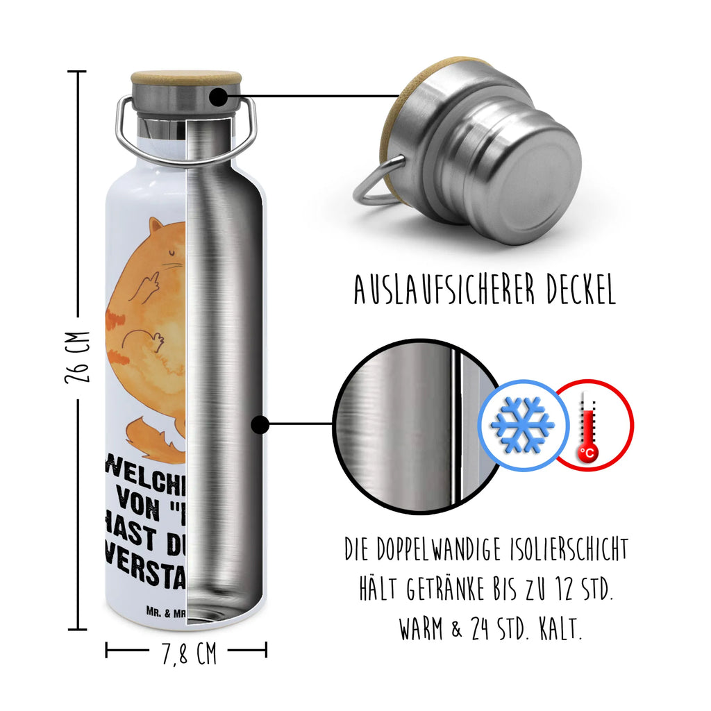 Trinkflasche Katze Mittelfinger Thermosflasche, Isolierflasche, Edelstahl, Trinkflasche, isoliert, Wamrhaltefunktion, Sportflasche, Flasche zum Sport, Sportlerflasche, Katze, Katzenmotiv, Katzenfan, Katzendeko, Katzenfreund, Katzenliebhaber, Katzenprodukte, Katzenartikel, Katzenaccessoires, Katzensouvenirs, Katzenliebhaberprodukte, Katzenmotive, Katzen, Kater, Mietze, Cat, Cats