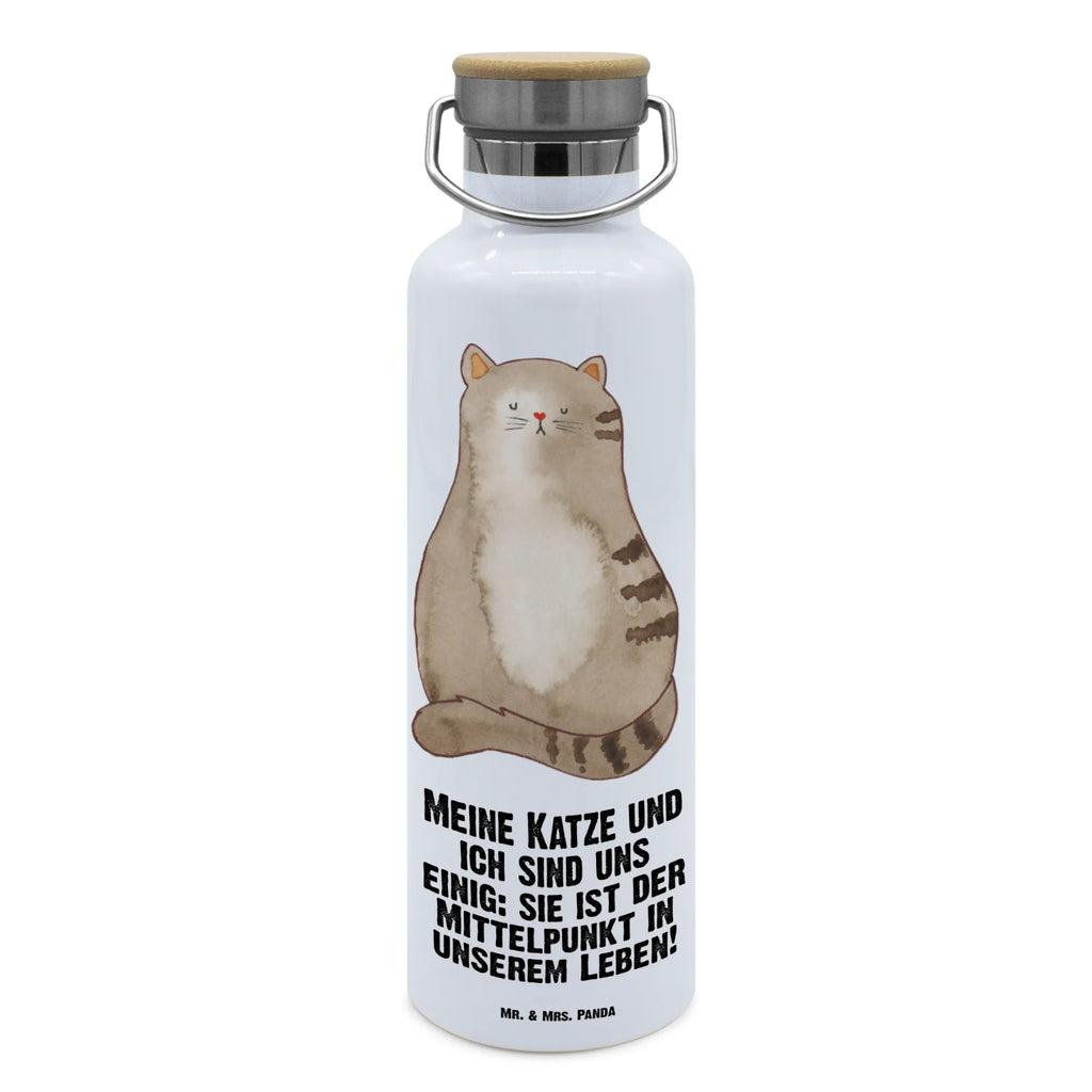 Trinkflasche Katze Sitzen Thermosflasche, Isolierflasche, Edelstahl, Trinkflasche, isoliert, Wamrhaltefunktion, Sportflasche, Flasche zum Sport, Sportlerflasche, Katze, Katzenmotiv, Katzenfan, Katzendeko, Katzenfreund, Katzenliebhaber, Katzenprodukte, Katzenartikel, Katzenaccessoires, Katzensouvenirs, Katzenliebhaberprodukte, Katzenmotive, Katzen, Kater, Mietze, Cat, Cats, Katzenhalter, Katzenbesitzerin, Haustier, Katzenliebe, Lebensinhalt, Liebe, Mittelpunkt, Familie