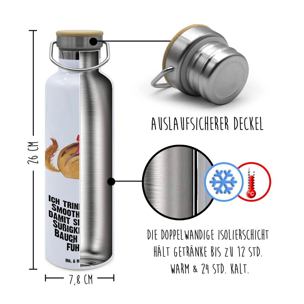 Drinks bottle Squirrel smoothies Thermosflasche, Isolierflasche, Edelstahl, Trinkflasche, isoliert, Wamrhaltefunktion, Sportflasche, Flasche zum Sport, Sportlerflasche, Tiermotive, Gute Laune, lustige Sprüche, Tiere, Green Smoothies, Diät, Abnehmen, Streifenhörnchen, Eichhörnchen