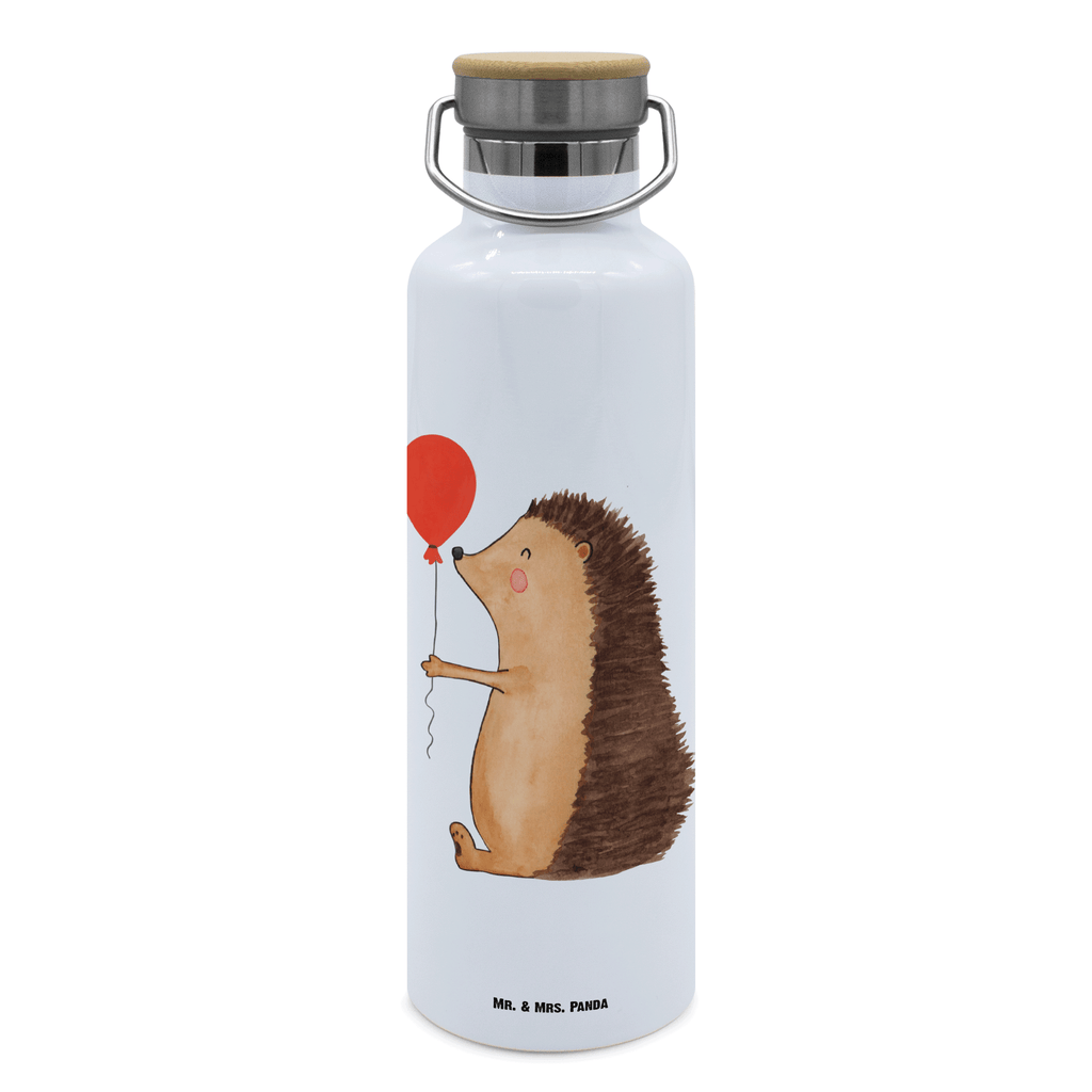 Trinkflasche Igel Luftballon Thermosflasche, Isolierflasche, Edelstahl, Trinkflasche, isoliert, Wamrhaltefunktion, Sportflasche, Flasche zum Sport, Sportlerflasche, Tiermotive, Gute Laune, lustige Sprüche, Tiere, Igel, Geburtstag, Herzlichen Glückwunsch, Glückwunsch, Geburtstagskind, Ballon, Happy Birthday