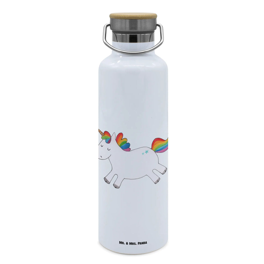 Trinkflasche Einhorn Happy Thermosflasche, Isolierflasche, Edelstahl, Trinkflasche, isoliert, Wamrhaltefunktion, Sportflasche, Flasche zum Sport, Sportlerflasche, Einhorn, Einhörner, Einhorn Deko, Pegasus, Unicorn, glücklich, fröhlich, Spaß, Freude, Lebensfreude, witzig, spannend, Lächeln, Lachen