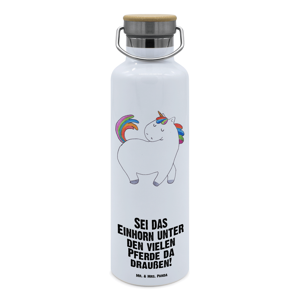 Trinkflasche Einhorn Stolzieren Thermosflasche, Isolierflasche, Edelstahl, Trinkflasche, isoliert, Wamrhaltefunktion, Sportflasche, Flasche zum Sport, Sportlerflasche, Einhorn, Einhörner, Einhorn Deko, Pegasus, Unicorn, stolz, anders, bunt, Pferd, Reiter, Reiten, Freundin, Geschenk