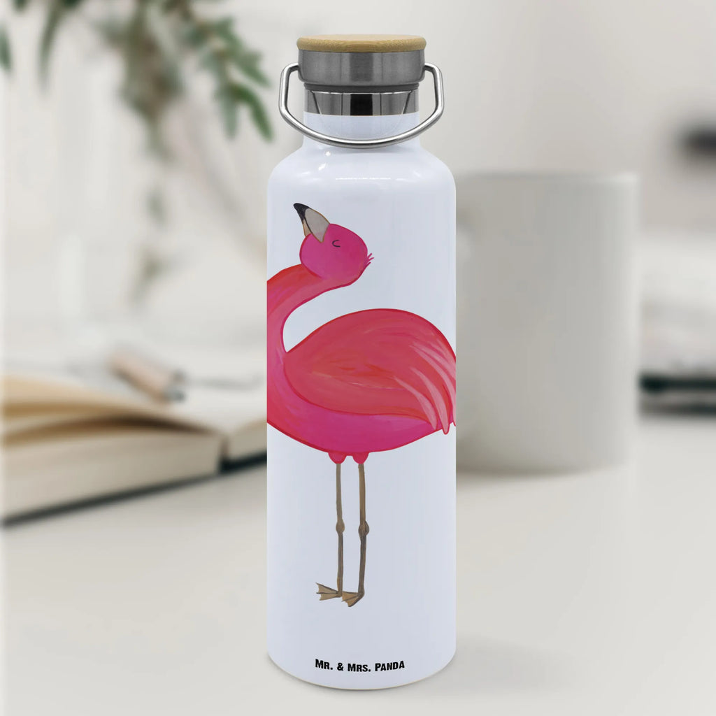 Trinkflasche Flamingo Stolz Thermosflasche, Isolierflasche, Edelstahl, Trinkflasche, isoliert, Wamrhaltefunktion, Sportflasche, Flasche zum Sport, Sportlerflasche, Flamingo, stolz, Freude, Selbstliebe, Selbstakzeptanz, Freundin, beste Freundin, Tochter, Mama, Schwester