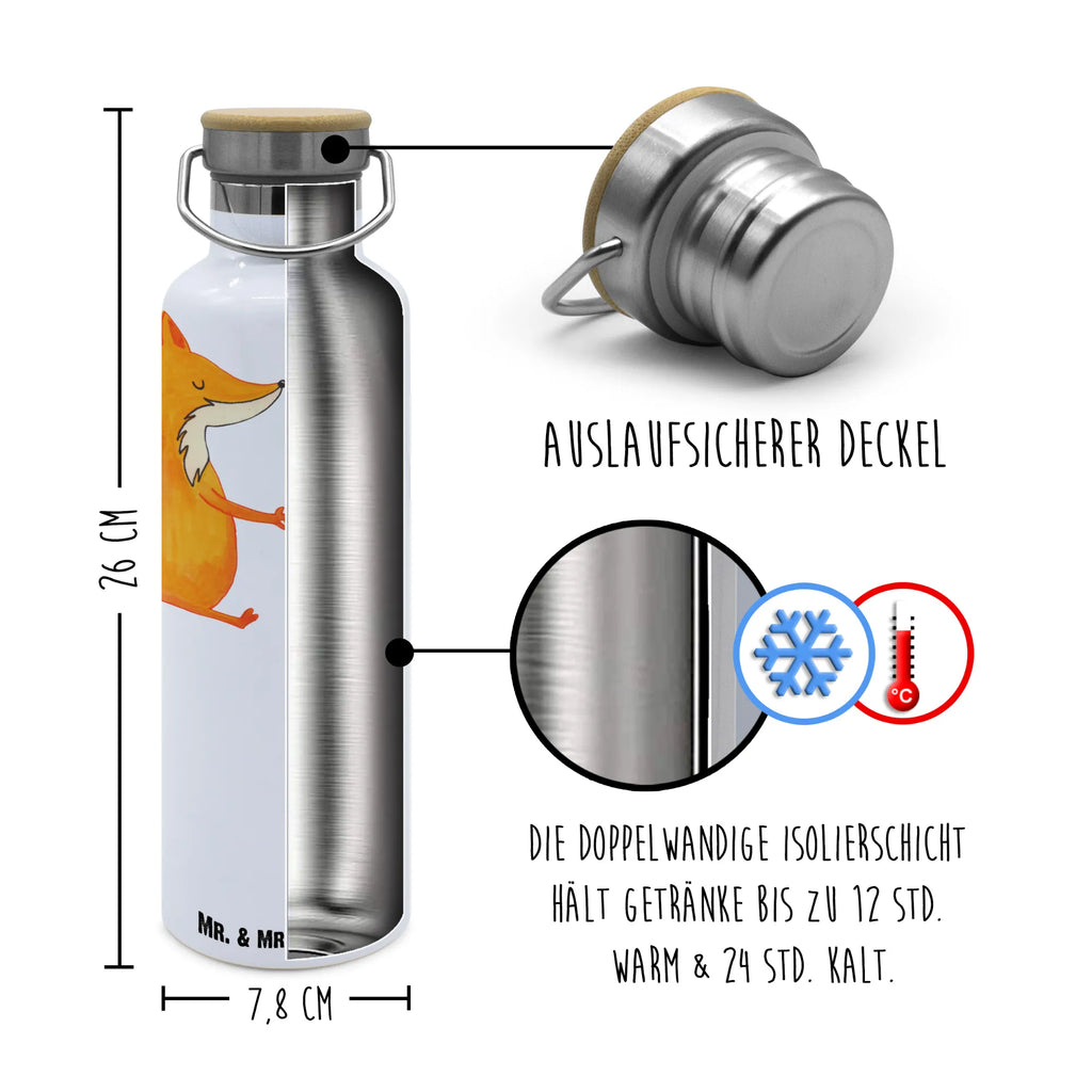 Trinkflasche Füchse Liebe Thermosflasche, Isolierflasche, Edelstahl, Trinkflasche, isoliert, Wamrhaltefunktion, Sportflasche, Flasche zum Sport, Sportlerflasche, Fuchs, Füchse, Fox, Liebe, Liebespaar, Paar, Partner, Freundin, Freund, Ehe, Verlobte, Ehemann, Ehefrau, Liebesbeweis