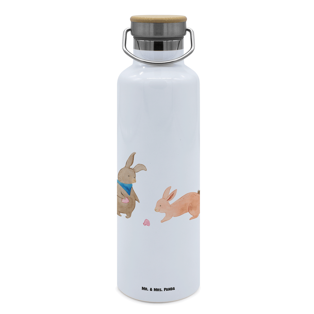 Trinkflasche Hasen Muschel Thermosflasche, Isolierflasche, Edelstahl, Trinkflasche, isoliert, Wamrhaltefunktion, Sportflasche, Flasche zum Sport, Sportlerflasche, Familie, Vatertag, Muttertag, Bruder, Schwester, Mama, Papa, Oma, Opa, Hasen, beste Freundin, Freundin, Freundinnen, best friends, BFF, Muscheln sammeln, Muscheln, Meer