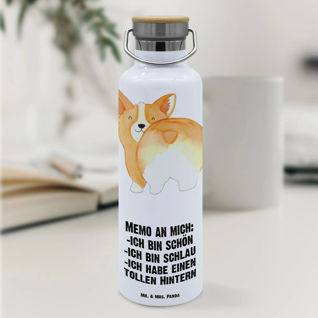 Trinkflasche Corgi Po Thermosflasche, Isolierflasche, Edelstahl, Trinkflasche, isoliert, Wamrhaltefunktion, Sportflasche, Flasche zum Sport, Sportlerflasche, Hund, Hundemotiv, Haustier, Hunderasse, Tierliebhaber, Hundebesitzer, Sprüche, Corgie, Hundeliebe, Motivation, Selbstliebe, Spruch