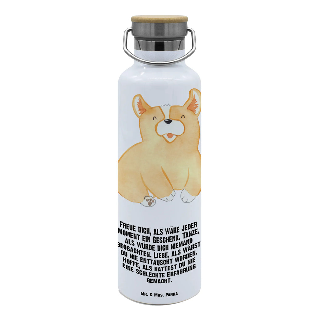 Trinkflasche Corgie Thermosflasche, Isolierflasche, Edelstahl, Trinkflasche, isoliert, Wamrhaltefunktion, Sportflasche, Flasche zum Sport, Sportlerflasche, Hund, Hundemotiv, Haustier, Hunderasse, Tierliebhaber, Hundebesitzer, Sprüche, Corgie, Welsh Corgie Pembroke, britisch, Motivation, Spruch, Hundespruch, Lebensfreude