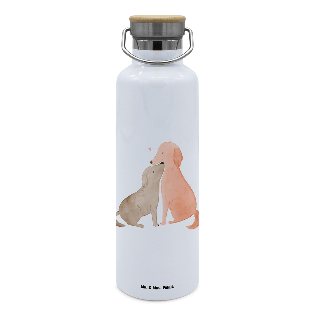 Trinkflasche Hunde Liebe Thermosflasche, Isolierflasche, Edelstahl, Trinkflasche, isoliert, Wamrhaltefunktion, Sportflasche, Flasche zum Sport, Sportlerflasche, Hund, Hundemotiv, Haustier, Hunderasse, Tierliebhaber, Hundebesitzer, Sprüche, Liebe, Hund. Hunde, Kuss, Vertrauen, Kuscheln, Herz