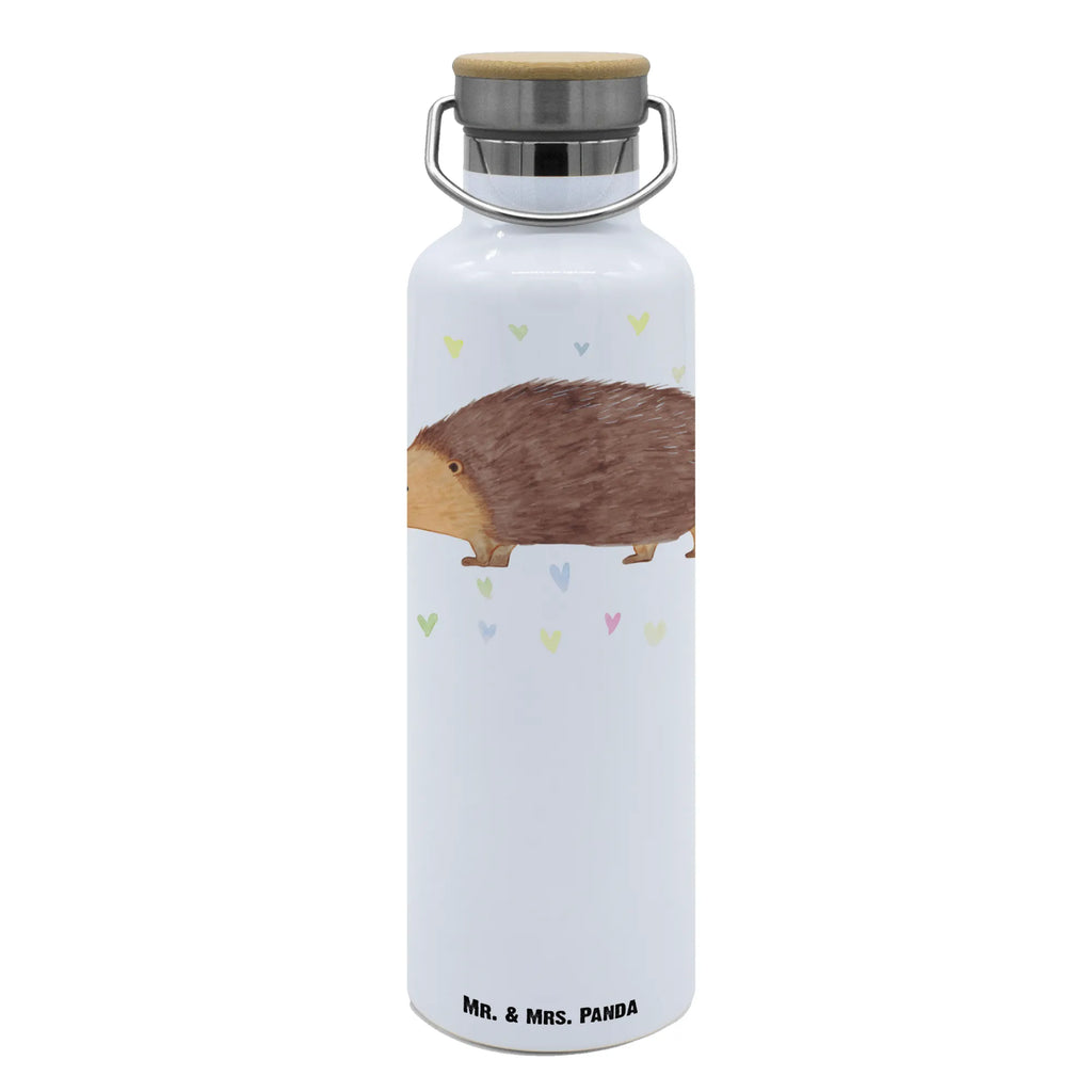 Trinkflasche Igel Herzen Thermosflasche, Isolierflasche, Edelstahl, Trinkflasche, isoliert, Wamrhaltefunktion, Sportflasche, Flasche zum Sport, Sportlerflasche, Tiermotive, Gute Laune, lustige Sprüche, Tiere, Liebe, Herz, Herzen, Igel, Vertrauen, Kuss, Leben