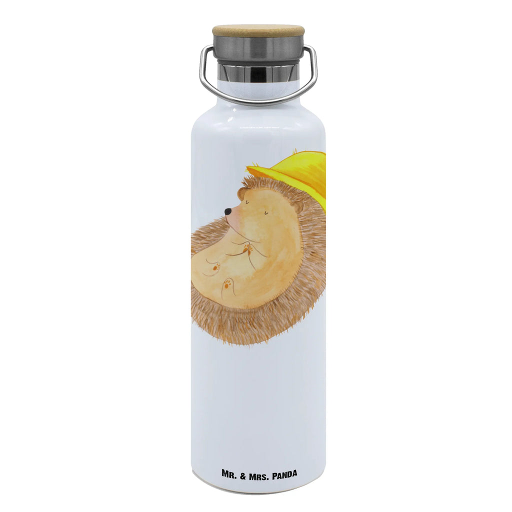 Trinkflasche Igel Beten Thermosflasche, Isolierflasche, Edelstahl, Trinkflasche, isoliert, Wamrhaltefunktion, Sportflasche, Flasche zum Sport, Sportlerflasche, Tiermotive, Gute Laune, lustige Sprüche, Tiere, Igel, Igel mit Hut, Sonnenhut, Gott, Amen, beten, Leben, Dankbarkeit, Dankbar sein, dankbar, genießen