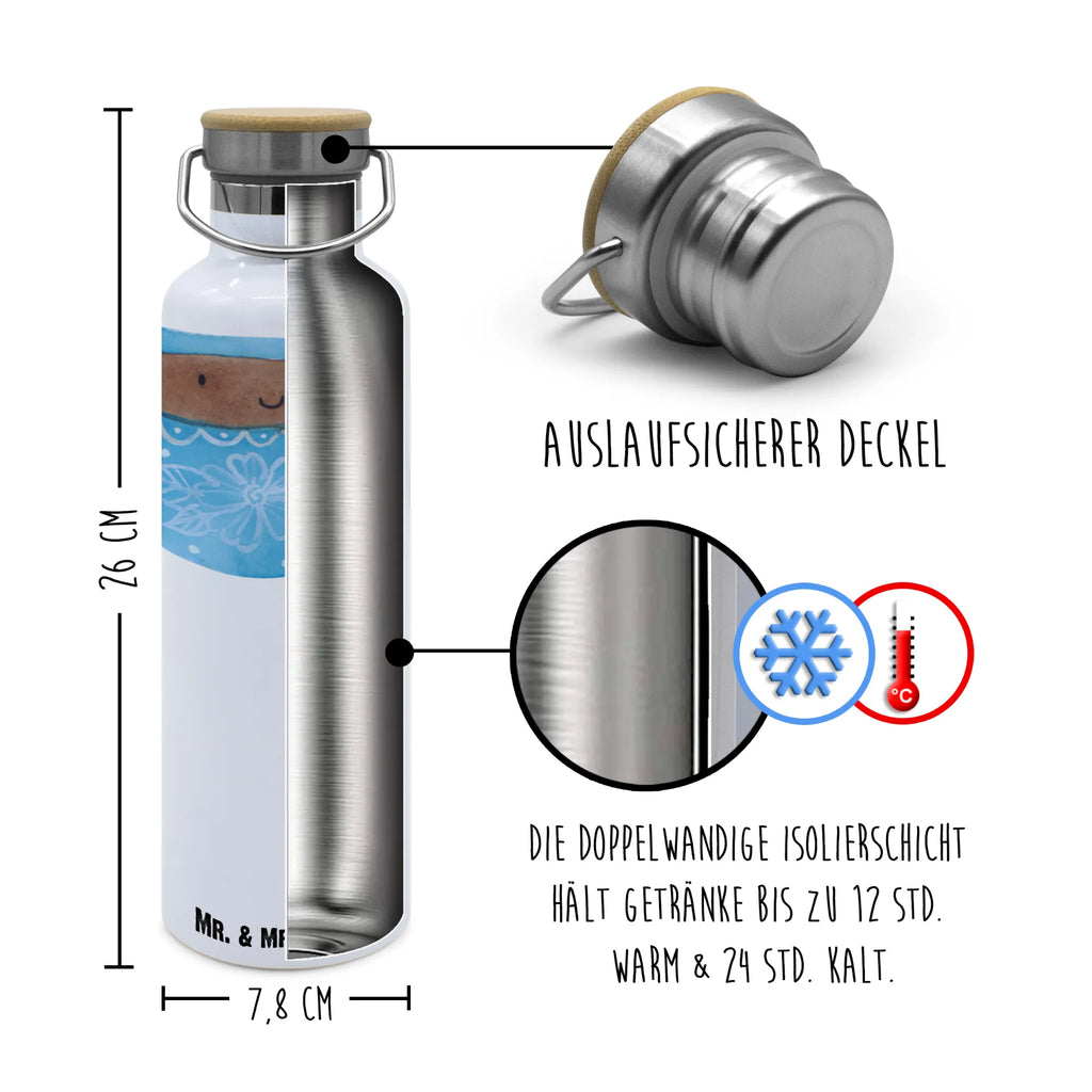 Trinkflasche Kaffee Tasse Thermosflasche, Isolierflasche, Edelstahl, Trinkflasche, isoliert, Wamrhaltefunktion, Sportflasche, Flasche zum Sport, Sportlerflasche, Tiermotive, Gute Laune, lustige Sprüche, Tiere, Kaffee, Tasse, Liebe, Geschmack, Genuss, Glücklich