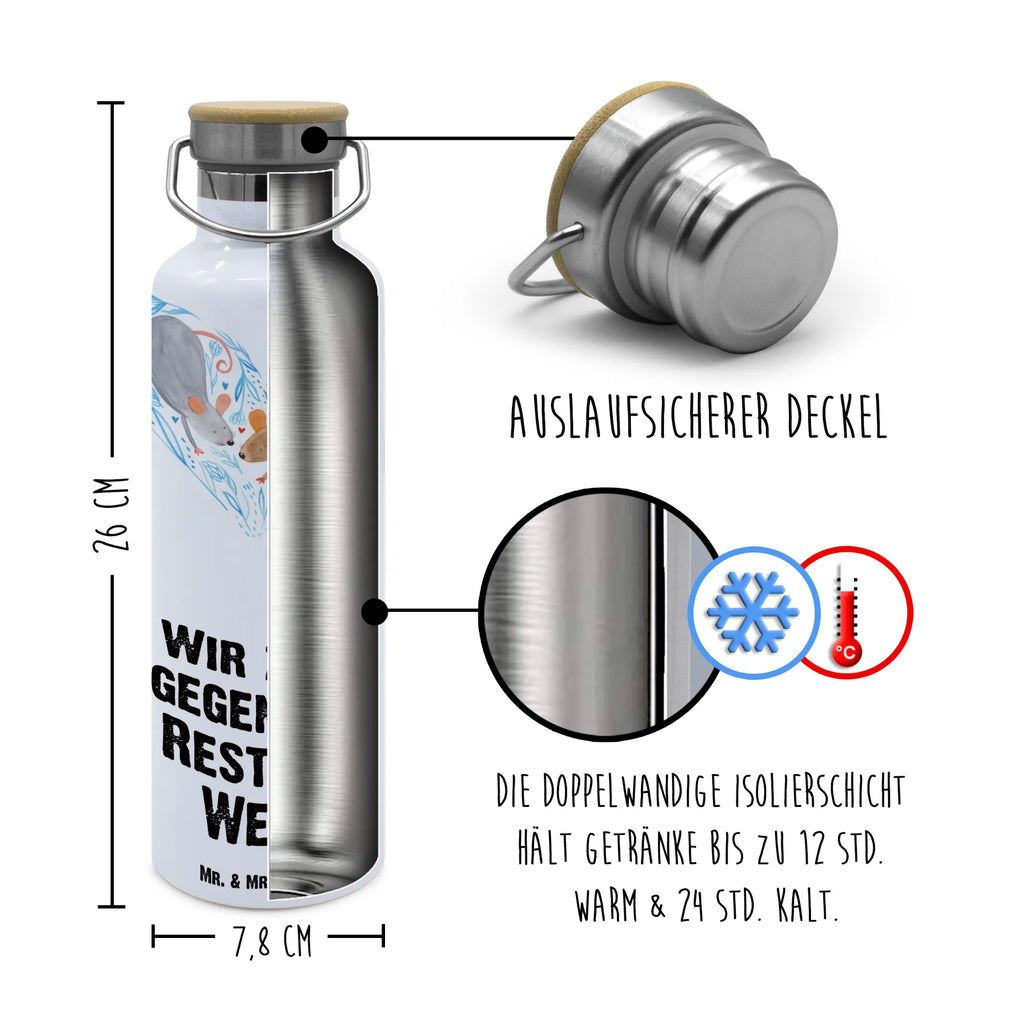 Trinkflasche Mäuse Herz Thermosflasche, Isolierflasche, Edelstahl, Trinkflasche, isoliert, Wamrhaltefunktion, Sportflasche, Flasche zum Sport, Sportlerflasche, Liebe, Partner, Freund, Freundin, Ehemann, Ehefrau, Heiraten, Verlobung, Heiratsantrag, Liebesgeschenk, Jahrestag, Hocheitstag, Maus, Mäuse, Liebesbotschaft, Liebesbeweis, Hochzeit, Lieblingsmensch, Gemeinsamkeit, Love, Geschenk für zwei