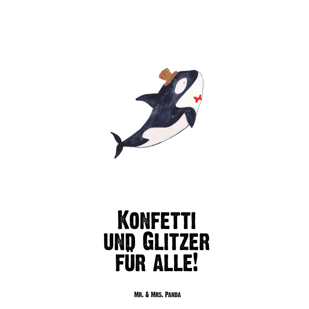 Trinkflasche Orca Zylinder Thermosflasche, Isolierflasche, Edelstahl, Trinkflasche, isoliert, Wamrhaltefunktion, Sportflasche, Flasche zum Sport, Sportlerflasche, Meerestiere, Meer, Urlaub, Narwal, Glitter, Konfetti, Glitzer, Geburtstag, Feier, Fete, Fest, Glückwunsch, Orca