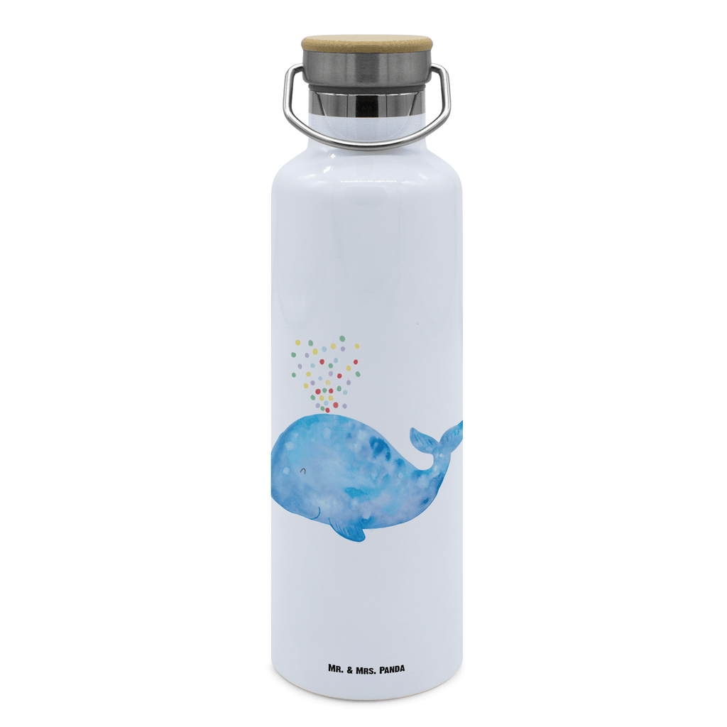 Trinkflasche Wal Konfetti Thermosflasche, Isolierflasche, Edelstahl, Trinkflasche, isoliert, Wamrhaltefunktion, Sportflasche, Flasche zum Sport, Sportlerflasche, Meerestiere, Meer, Urlaub, Wal, Konfetti, Wale, Motivation, Neuanfang, Trennung, Diät, Abnehmen, Neustart, Lebensabschnitt, Geburtstag