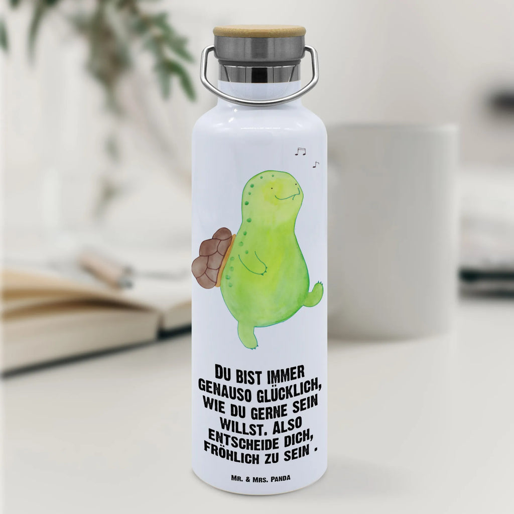 Trinkflasche Schildkröte Pfeifen Thermosflasche, Isolierflasche, Edelstahl, Trinkflasche, isoliert, Wamrhaltefunktion, Sportflasche, Flasche zum Sport, Sportlerflasche, Schildkröte, Schildi, Schildkröten, fröhlich, Glück, Motivation, Lebensfreude, Depression, Trennung, Neuanfang