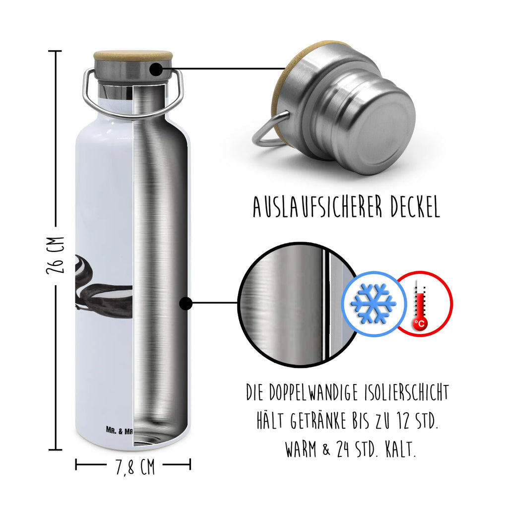 Trinkflasche Stinktier Yoga Thermosflasche, Isolierflasche, Edelstahl, Trinkflasche, isoliert, Wamrhaltefunktion, Sportflasche, Flasche zum Sport, Sportlerflasche, Stinktier, Skunk, Wildtier, Raubtier, Stinker, Stinki, Yoga, Namaste, Lebe, Liebe, Lache