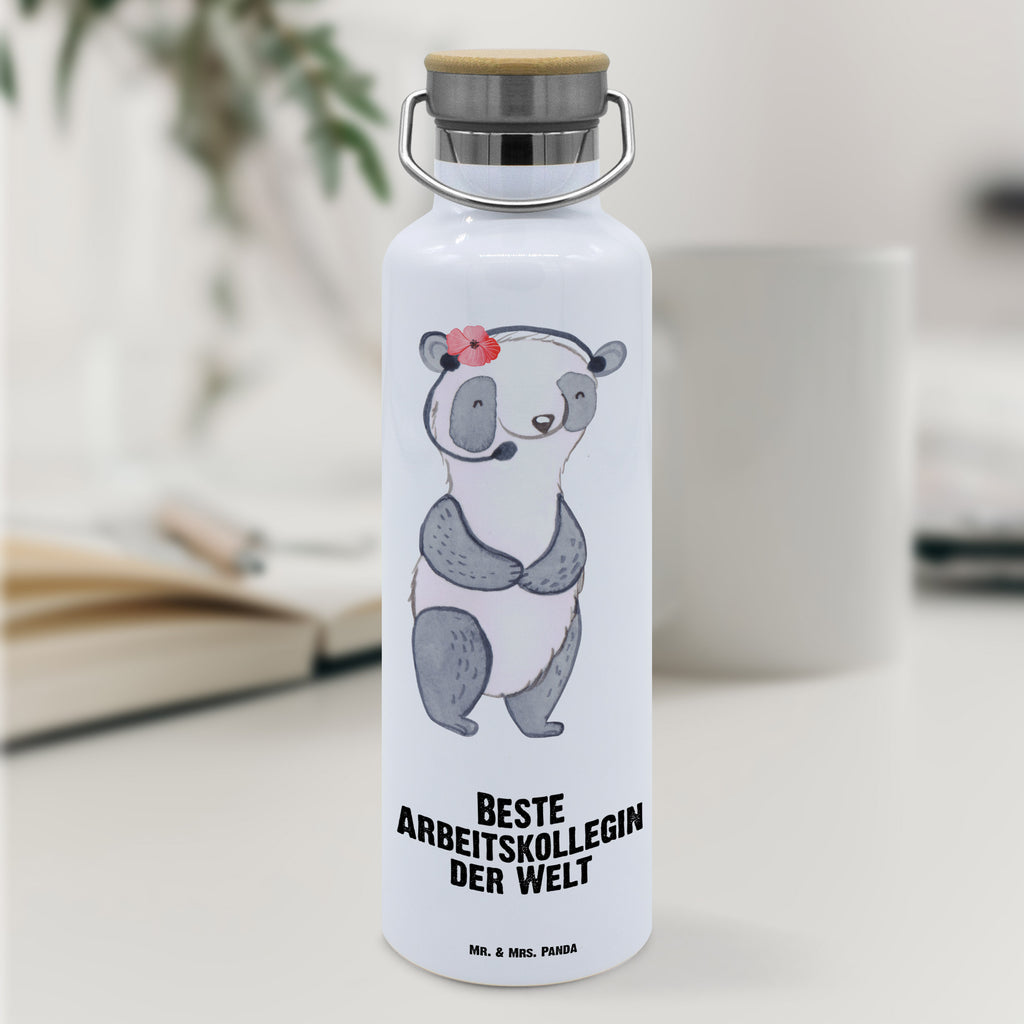 Trinkflasche Panda Beste Arbeitskollegin der Welt Thermosflasche, Isolierflasche, Edelstahl, Trinkflasche, isoliert, Wamrhaltefunktion, Sportflasche, Flasche zum Sport, Sportlerflasche, für, Dankeschön, Geschenk, Schenken, Geburtstag, Geburtstagsgeschenk, Geschenkidee, Danke, Bedanken, Mitbringsel, Freude machen, Geschenktipp, Arbeitskollegin, Kollegin, Freundin, Büro, Abschiedsgeschenk, Ruhestand, Arbeit, Mitarbeiterin, Berufsgenossin, Beruf