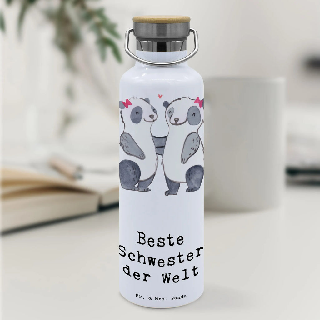 Trinkflasche Panda Beste Schwester der Welt Thermosflasche, Isolierflasche, Edelstahl, Trinkflasche, isoliert, Wamrhaltefunktion, Sportflasche, Flasche zum Sport, Sportlerflasche, für, Dankeschön, Geschenk, Schenken, Geburtstag, Geburtstagsgeschenk, Geschenkidee, Danke, Bedanken, Mitbringsel, Freude machen, Geschenktipp, Schwestern, Schwester, Geschwister, Schwesterherz, Sister, Familie, Kleinigkeit, Beste, Tochter, Liebe, Kinder