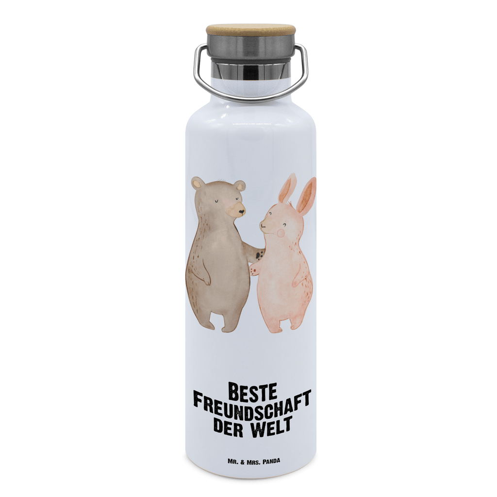 Trinkflasche Hase Beste Freundschaft der Welt Thermosflasche, Isolierflasche, Edelstahl, Trinkflasche, isoliert, Wamrhaltefunktion, Sportflasche, Flasche zum Sport, Sportlerflasche, für, Dankeschön, Geschenk, Schenken, Geburtstag, Geburtstagsgeschenk, Geschenkidee, Danke, Bedanken, Mitbringsel, Freude machen, Geschenktipp, Freundschaft, Freunde, Freunde fürs Leben, best friends, Freundin, Freund, Clique, Kumpel, bae, bff