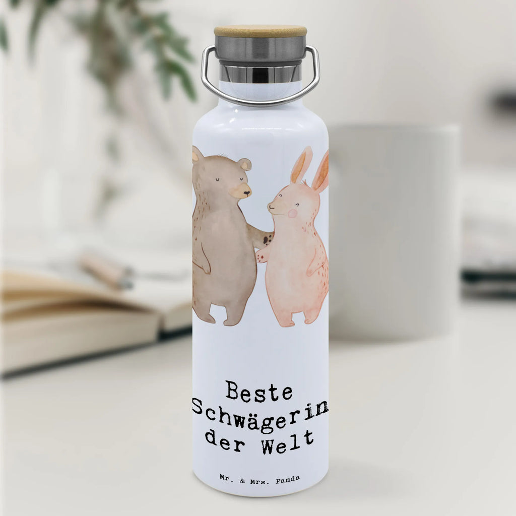 Trinkflasche Hase Beste Schwägerin der Welt Thermosflasche, Isolierflasche, Edelstahl, Trinkflasche, isoliert, Wamrhaltefunktion, Sportflasche, Flasche zum Sport, Sportlerflasche, für, Dankeschön, Geschenk, Schenken, Geburtstag, Geburtstagsgeschenk, Geschenkidee, Danke, Bedanken, Mitbringsel, Freude machen, Geschenktipp, Schwägerin, Schwähgerin, Schwippschwägerin, Familie, Verwandtschaft, angeheiratet, Frau, Ehemann, Schwester, Ehefrau, Bruder, Partner