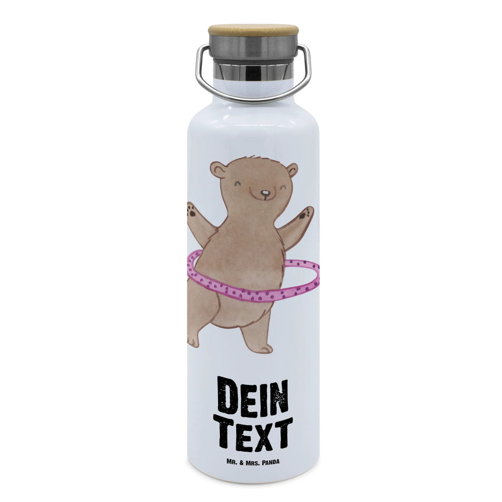 Personalisierte Trinkflasche Bär Hula Hoop Personalisierte Trinkflasche, Trinkflasche mit Namen, Trinkflasche bedrucken, Flasche personalisiert, Trinkflasch mit Aufdruck, Trinkflasche Werbegeschenk, Namensaufdruck Trinkflasche, Sportflasche personalisiert, Trinkflasche Sport, Geschenk, Sport, Sportart, Hobby, Schenken, Danke, Dankeschön, Auszeichnung, Gewinn, Sportler, Hula Hoop, Fitness, Training