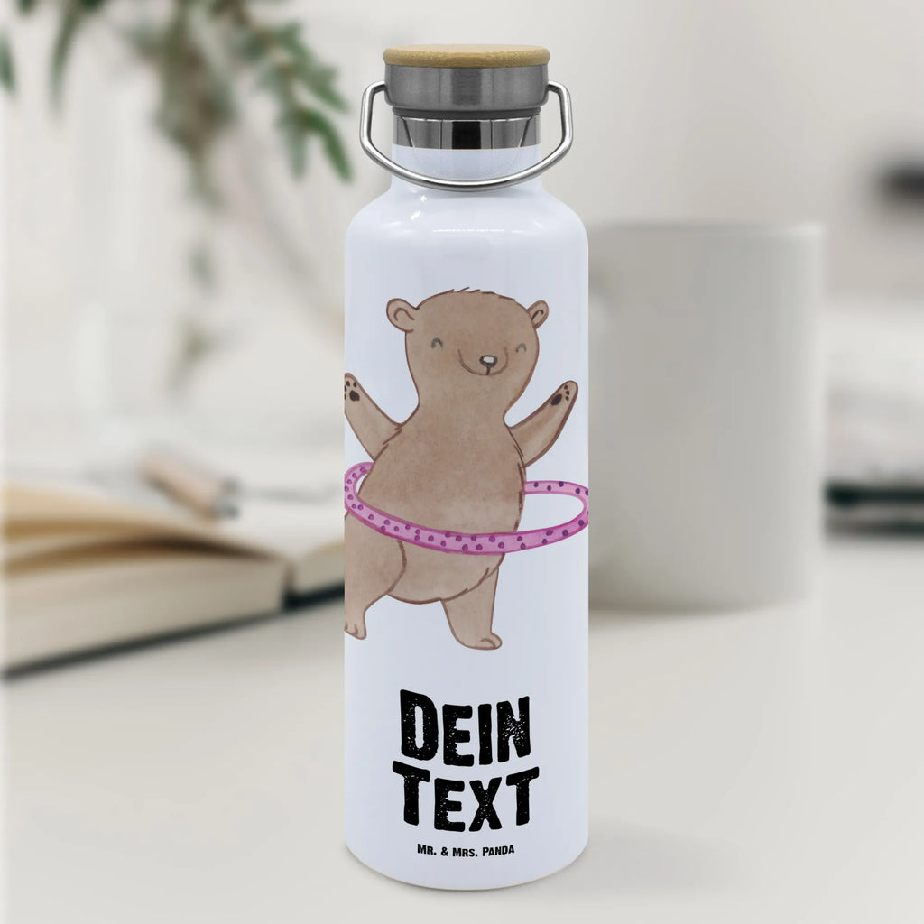 Personalisierte Trinkflasche Bär Hula Hoop Personalisierte Trinkflasche, Trinkflasche mit Namen, Trinkflasche bedrucken, Flasche personalisiert, Trinkflasch mit Aufdruck, Trinkflasche Werbegeschenk, Namensaufdruck Trinkflasche, Sportflasche personalisiert, Trinkflasche Sport, Geschenk, Sport, Sportart, Hobby, Schenken, Danke, Dankeschön, Auszeichnung, Gewinn, Sportler, Hula Hoop, Fitness, Training