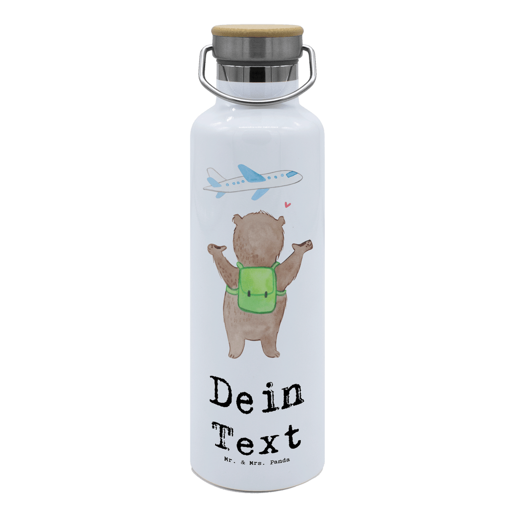 Personalisierte Trinkflasche Bär Reisen Personalisierte Trinkflasche, Trinkflasche mit Namen, Trinkflasche bedrucken, Flasche personalisiert, Trinkflasch mit Aufdruck, Trinkflasche Werbegeschenk, Namensaufdruck Trinkflasche, Sportflasche personalisiert, Trinkflasche Sport, Geschenk, Sport, Sportart, Hobby, Schenken, Danke, Dankeschön, Auszeichnung, Gewinn, Sportler, Reisen, Weltreise, Urlaub, Urlaube, Auslandsjahr, Austauschjahr, Schüleraustausch, Reisegruppe, Reiseveranstalter, Reisebüro