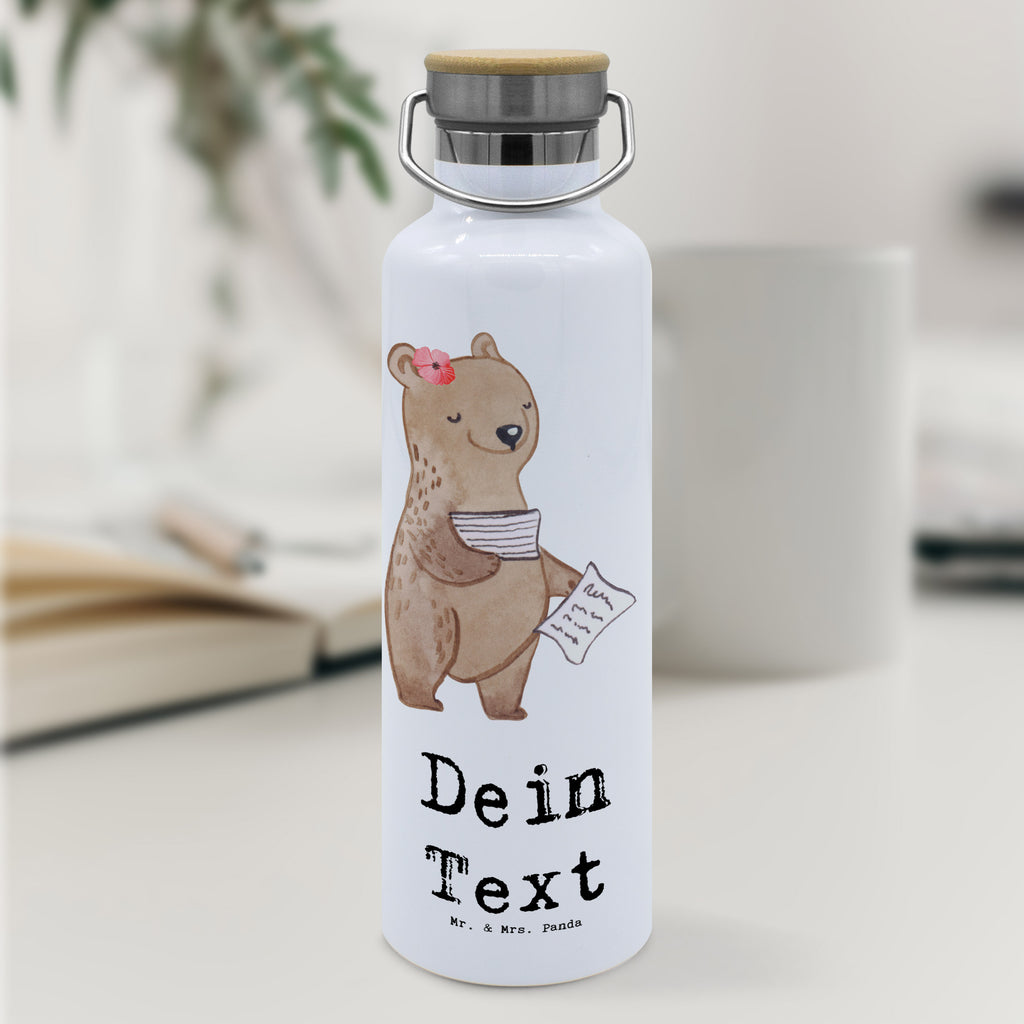 Personalisierte Trinkflasche Bürokauffrau mit Herz Personalisierte Trinkflasche, Trinkflasche mit Namen, Trinkflasche bedrucken, Flasche personalisiert, Trinkflasch mit Aufdruck, Trinkflasche Werbegeschenk, Namensaufdruck Trinkflasche, Sportflasche personalisiert, Trinkflasche Sport, Beruf, Ausbildung, Jubiläum, Abschied, Rente, Kollege, Kollegin, Geschenk, Schenken, Arbeitskollege, Mitarbeiter, Firma, Danke, Dankeschön, Bürokauffrau, Kauffrau für Büromanagement