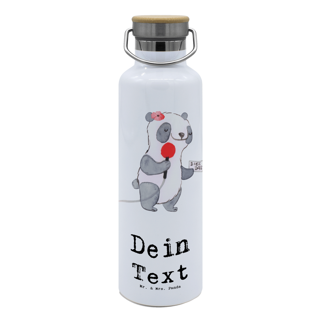 Personalisierte Trinkflasche Reporterin mit Herz Personalisierte Trinkflasche, Trinkflasche mit Namen, Trinkflasche bedrucken, Flasche personalisiert, Trinkflasch mit Aufdruck, Trinkflasche Werbegeschenk, Namensaufdruck Trinkflasche, Sportflasche personalisiert, Trinkflasche Sport, Beruf, Ausbildung, Jubiläum, Abschied, Rente, Kollege, Kollegin, Geschenk, Schenken, Arbeitskollege, Mitarbeiter, Firma, Danke, Dankeschön